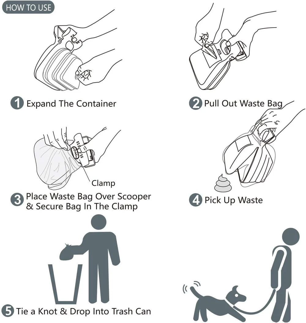 Pet Folding Pooper Scoop